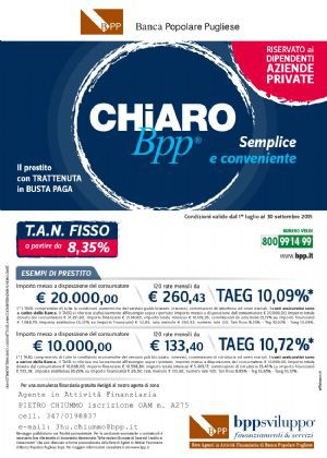 BANCA POPOLARE PUGLIESE
